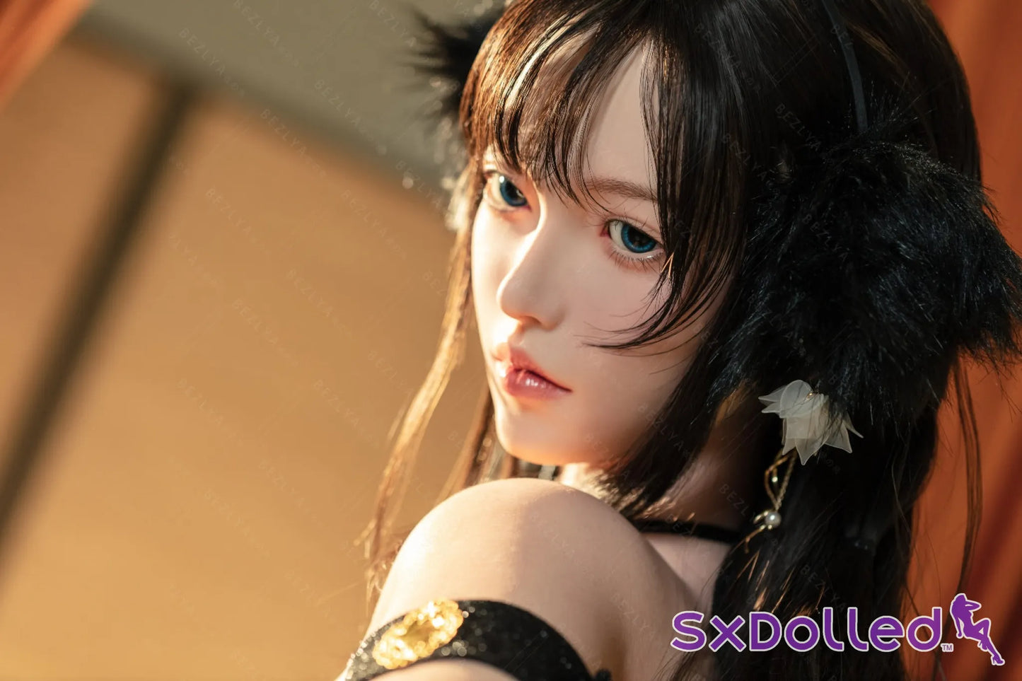 Airi (K-Cup) (155cm) | Sex Doll K-Cup / 155cm / Black Sex Doll