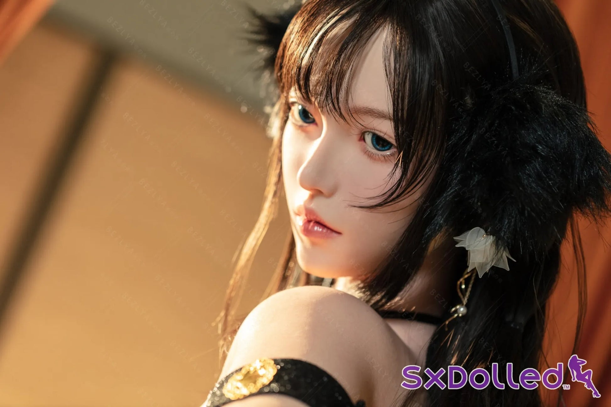 Airi (K-Cup) (155cm) | Sex Doll K-Cup / 155cm / Black Sex Doll