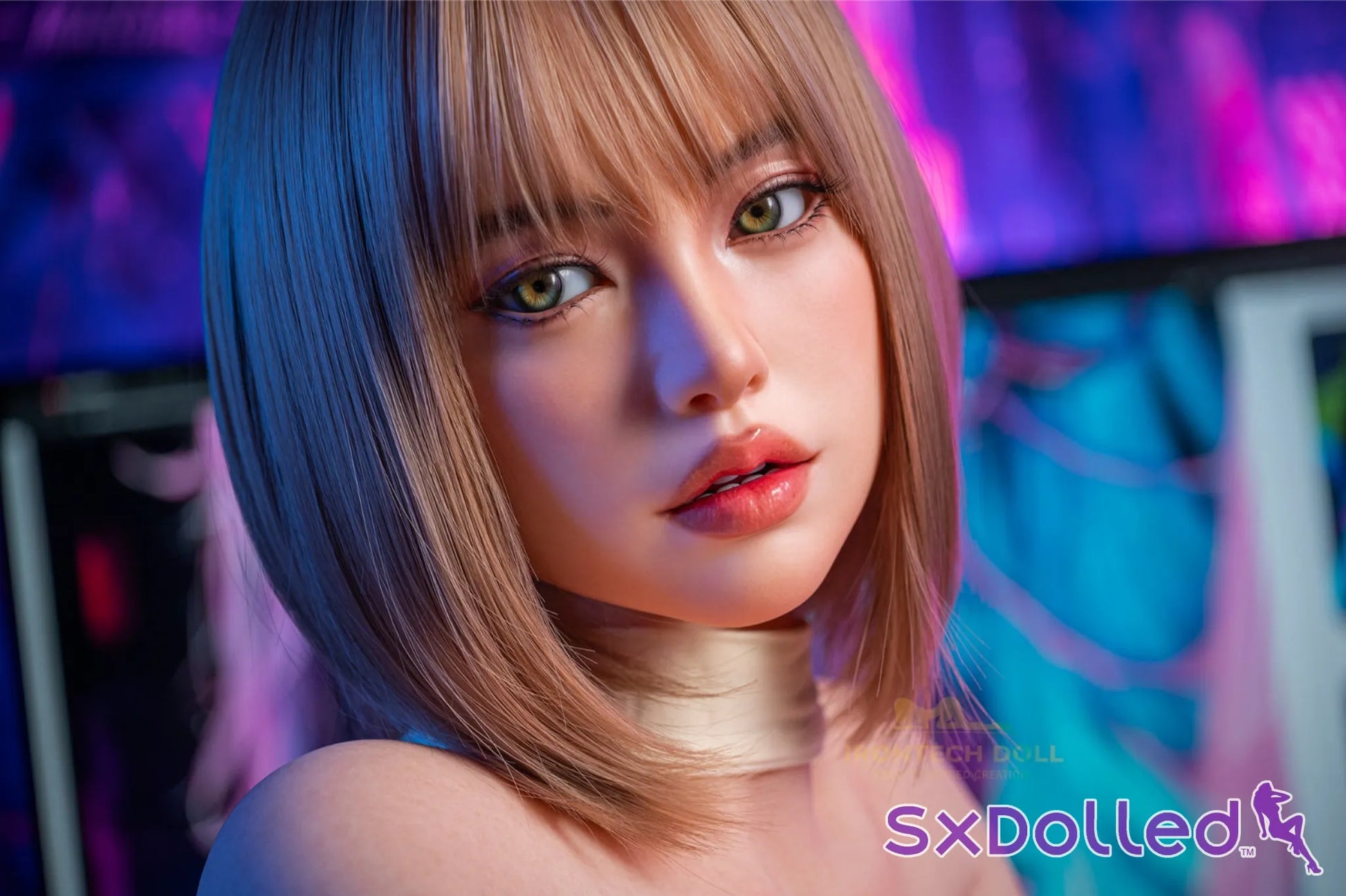 Akiyama (I-Cup) (165cm) | Neon Respawn Sex Doll | Irontech Doll - I-Cup / 165cm / Brunette - Sex Doll