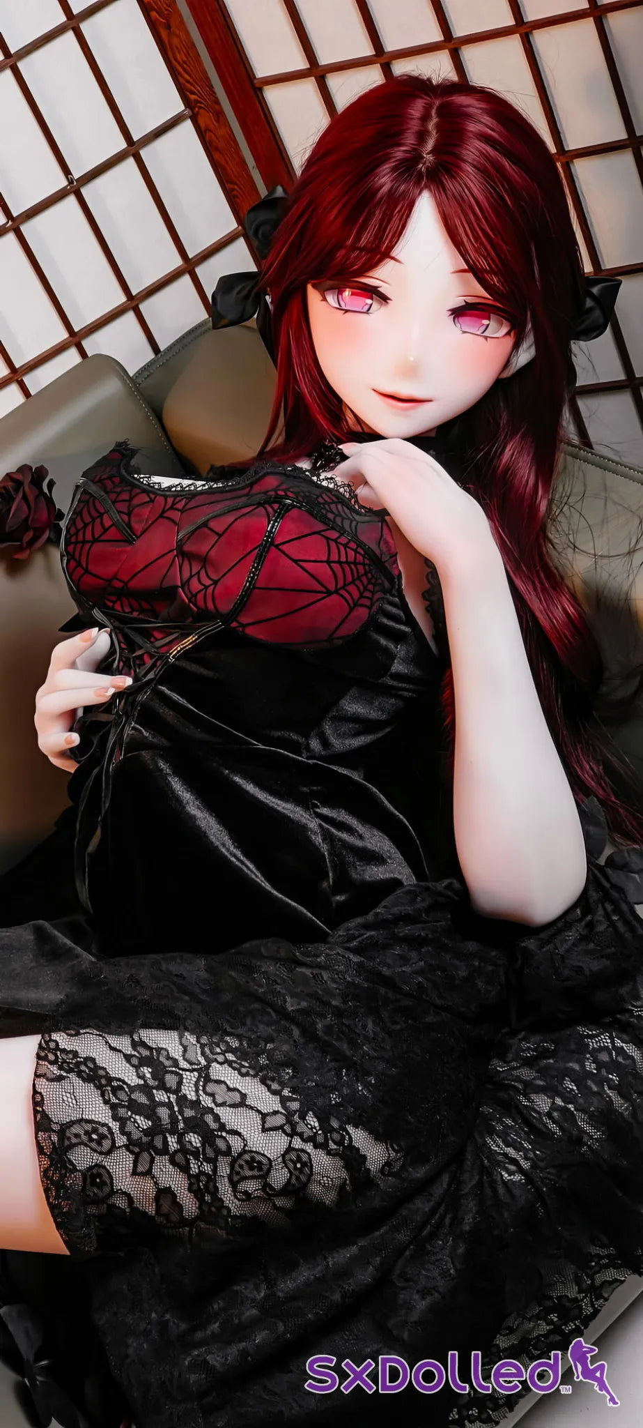 Akizuki Shimo (F-Cup) (176cm) | Elegant Anime Sex Doll | Elsa Babe - F-Cup / 176cm / Red - Sex Doll