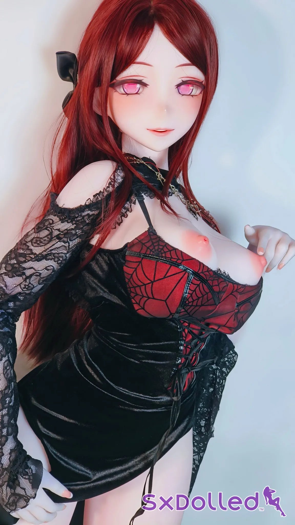 Akizuki Shimo (F-Cup) (176cm) | Elegant Anime Sex Doll | Elsa Babe - F-Cup / 176cm / Red - Sex Doll