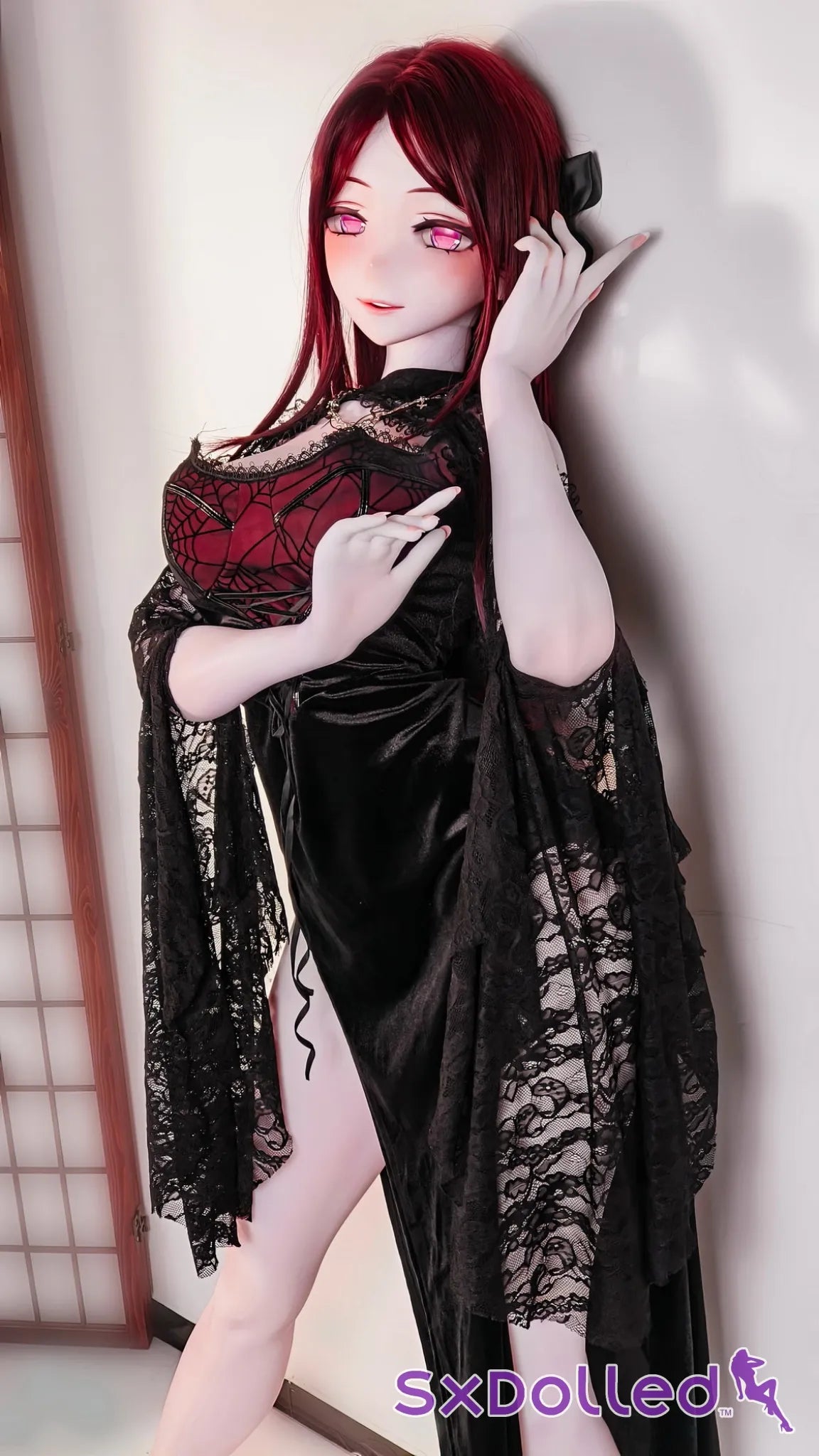 Akizuki Shimo (F-Cup) (176cm) | Elegant Anime Sex Doll | Elsa Babe - F-Cup / 176cm / Red - Sex Doll