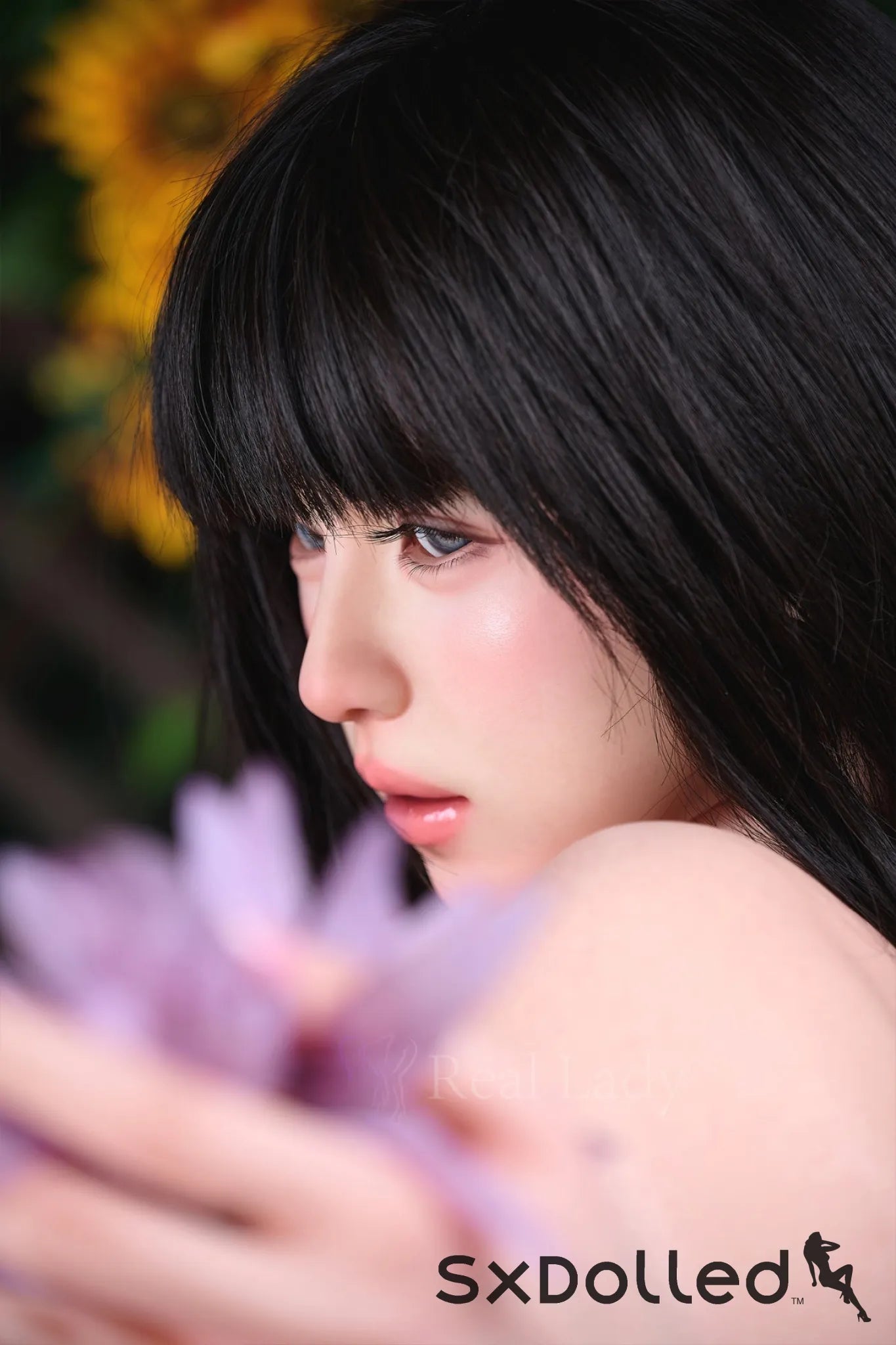 Alara A (H-Cup) (150cm) | Thick Curvy Asian Sex Doll | Real Lady H-Cup / 150cm / Black Sex Doll