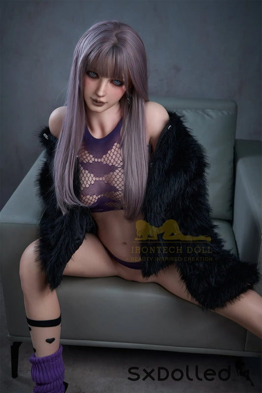 Alina A (C-Cup) (169cm) | Caucasian Petite Sex Doll | Irontech Doll C-Cup / 169cm / Purple Sex Doll