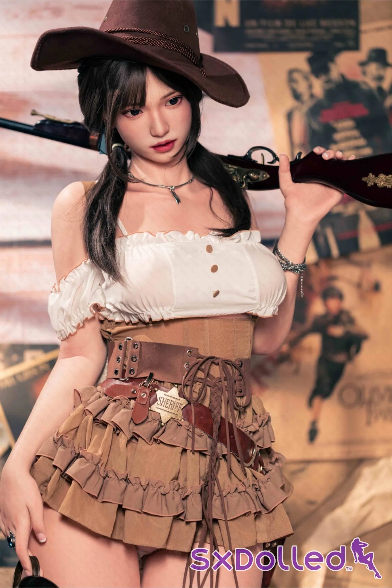 Amane (E-Cup) (162cm) | Black Hair Silicone Japanese Sex Doll | AITIA E-Cup / 162cm / Black Sex Doll