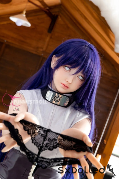 Amy A (A-Cup) (159cm) | Naruto Hinata Cosplay Sex Doll | Funwest Doll A-Cup / 159cm / Purple Sex Doll