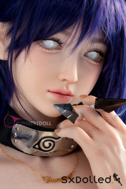 Amy A (A-Cup) (159cm) | Naruto Hinata Cosplay Sex Doll | Funwest Doll A-Cup / 159cm / Purple Sex Doll