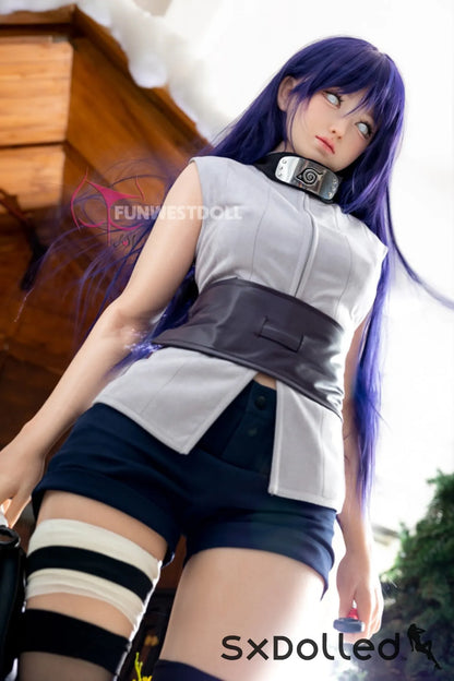 Amy A (A-Cup) (159cm) | Naruto Hinata Cosplay Sex Doll | Funwest Doll A-Cup / 159cm / Purple Sex Doll