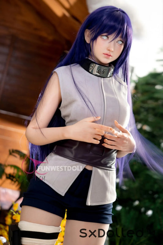 Amy A (A-Cup) (159cm) | Naruto Hinata Cosplay Sex Doll | Funwest Doll A-Cup / 159cm / Purple Sex Doll