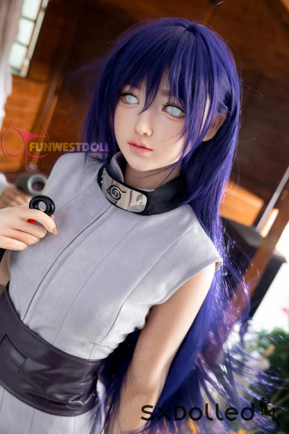 Amy A (A-Cup) (159cm) | Naruto Hinata Cosplay Sex Doll | Funwest Doll A-Cup / 159cm / Purple Sex Doll