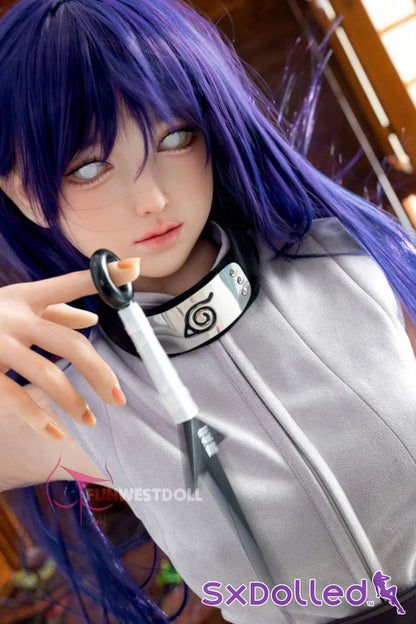 Amy A (A-Cup) (159cm) | Naruto Hinata Cosplay Sex Doll | Funwest Doll A-Cup / 159cm / Purple Sex Doll