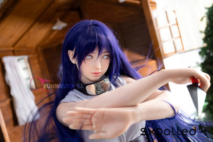 Amy A (A-Cup) (159cm) | Naruto Hinata Cosplay Sex Doll | Funwest Doll A-Cup / 159cm / Purple Sex Doll