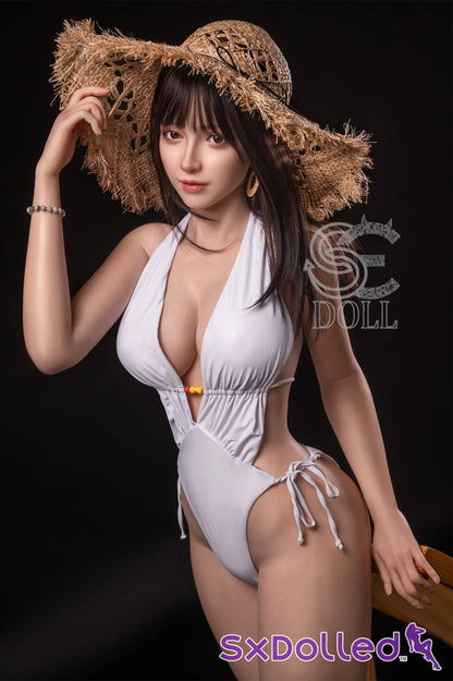 Annika.F (C Cup) (165cm) | Happy Brunette Asian Sex Doll | SE Doll C Cup / 165cm / Brunette Sex Doll