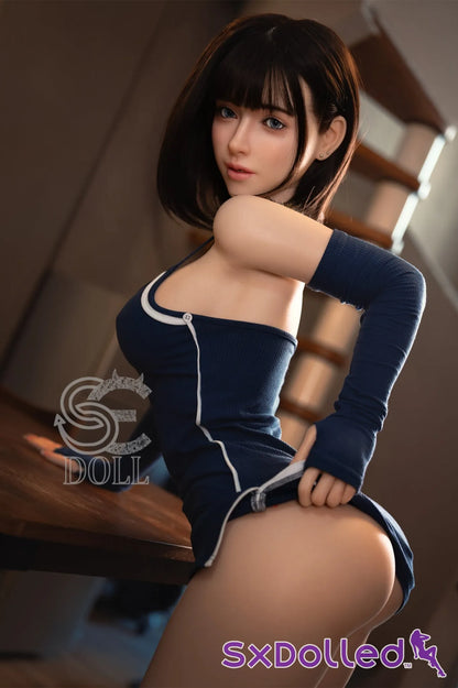 Annika.G (E Cup) (161cm) | Short Brunette Hair Sex Doll | SE Doll E Cup / 161cm / Brunette Sex Doll