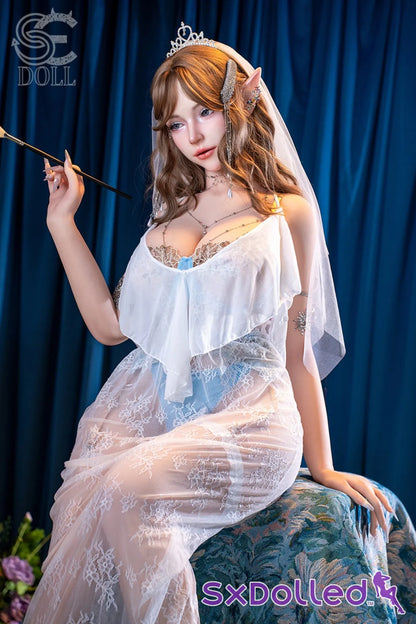 Annika.L (I-Cup) (157cm) | Mystical Thick Artist Elf Sex Doll | SE Doll - I-Cup / 157cm / Brunette - Sex Doll