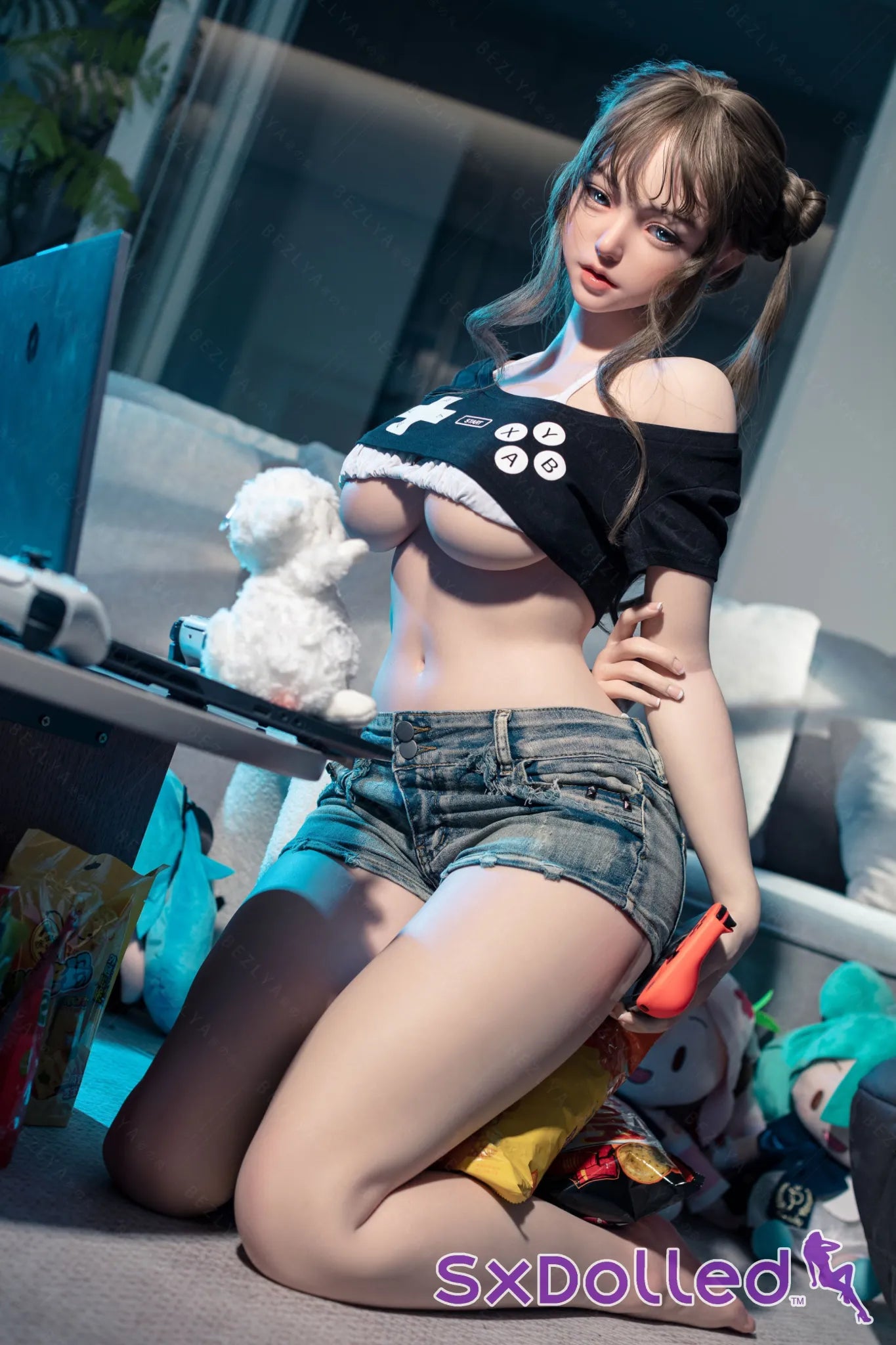 Anzu (K-Cup) (155cm) | Sex Doll K-Cup / 155cm / Brunette Sex Doll