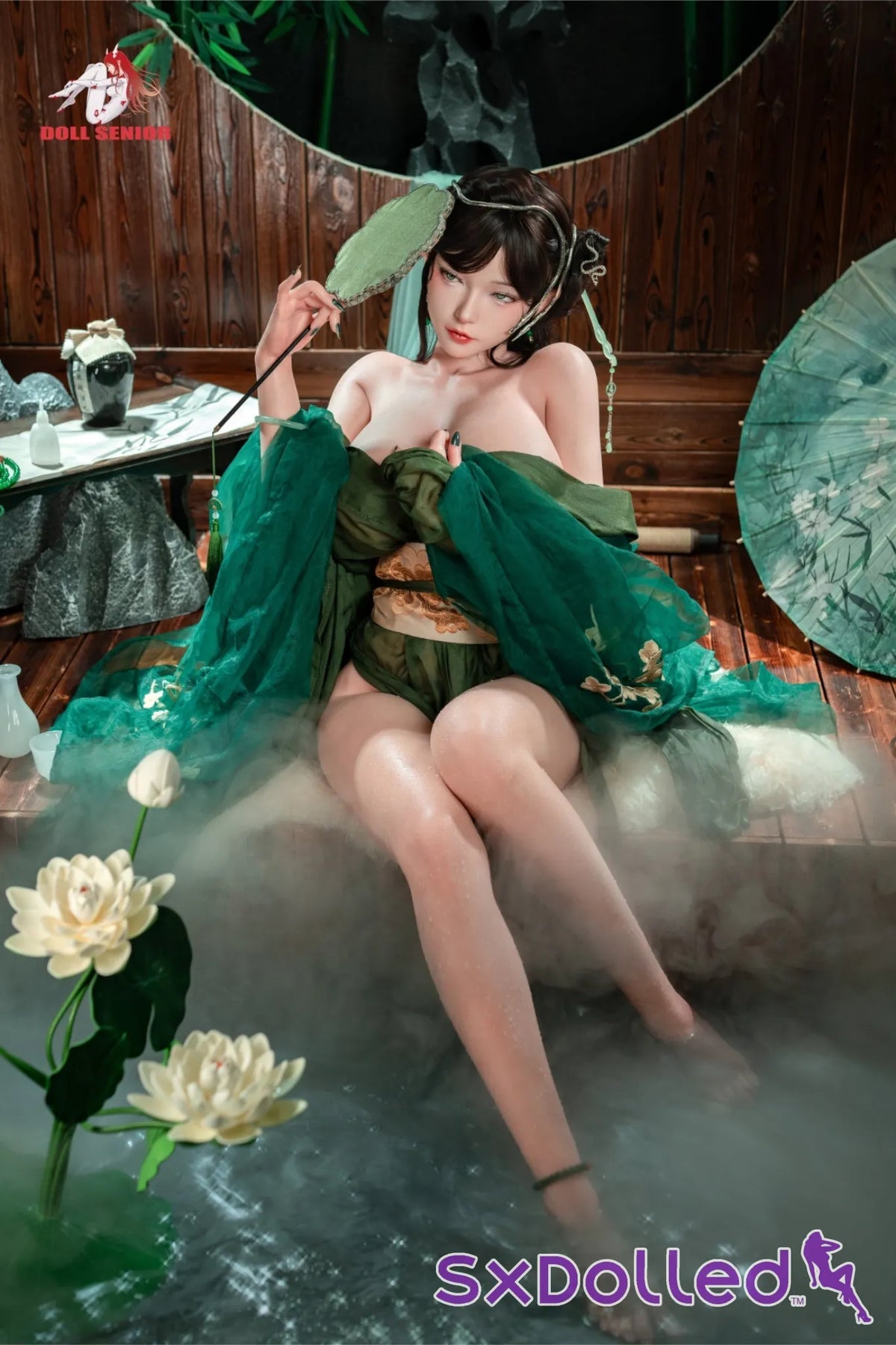 Aoi A (F-Cup) (165cm) | Snake Princess Sex Doll | Doll Senior - F-Cup / 165cm / Black - Sex Doll