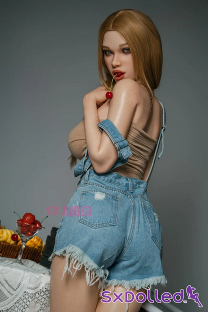 Aria G (F-Cup) (158cm) | Blonde Caucasian Sex Doll | Aibei Doll F-Cup / 158cm / Blonde Sex Doll