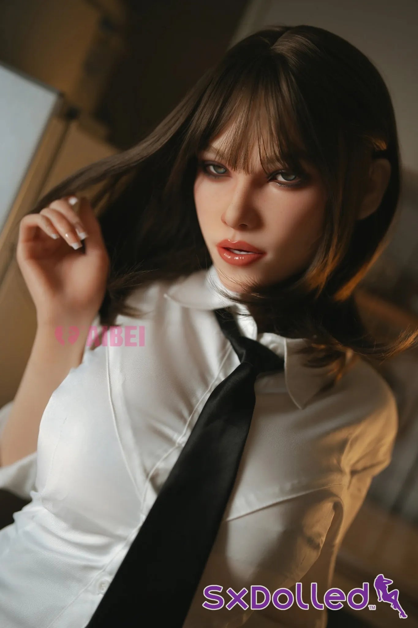 Aria H (F-Cup) (158cm) | Caucasian Brunette Sex Doll | Aibei Doll F-Cup / 158cm / Brunette Sex Doll