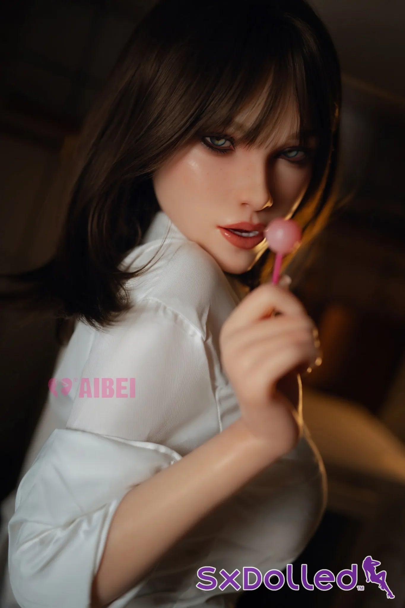Aria H (F-Cup) (158cm) | Caucasian Brunette Sex Doll | Aibei Doll F-Cup / 158cm / Brunette Sex Doll
