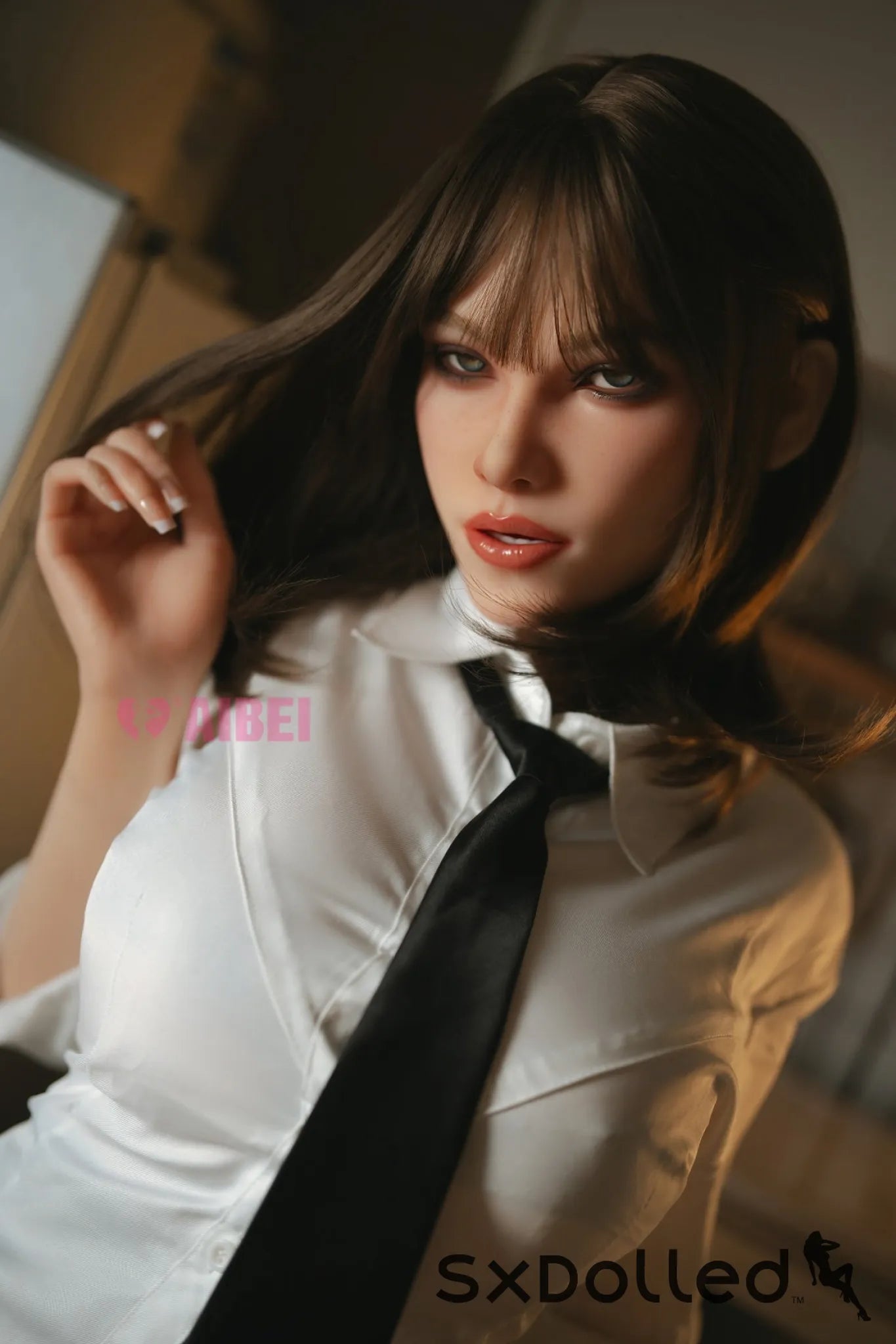 Aria H (F-Cup) (158cm) | Caucasian Brunette Sex Doll | Aibei Doll F-Cup / 158cm / Brunette Sex Doll