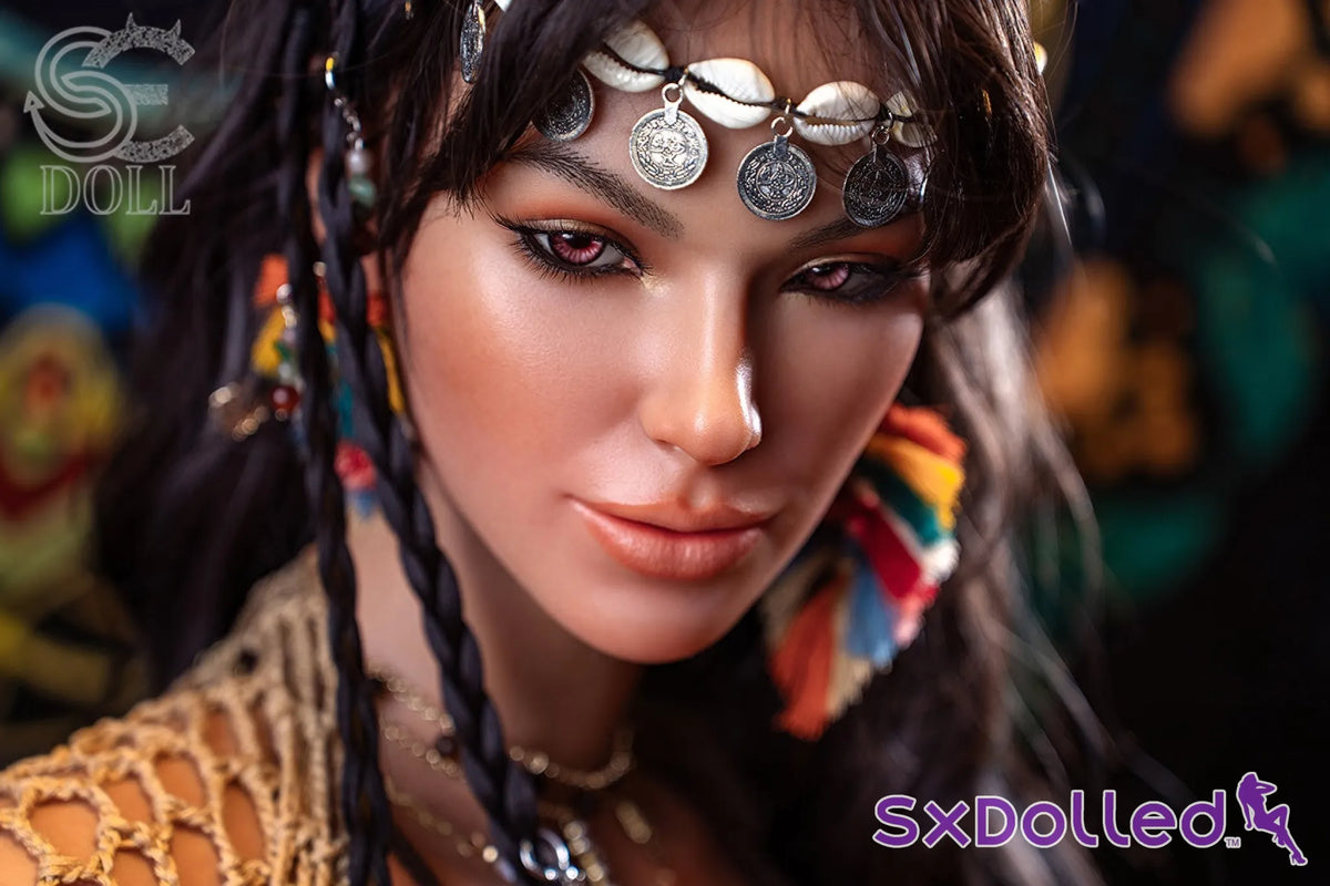 Aria Knox.B (G-Cup) (111cm) | Egyptian Sex Doll Torso | SE Doll - G-Cup / 111cm / Brunette - Sex Torso