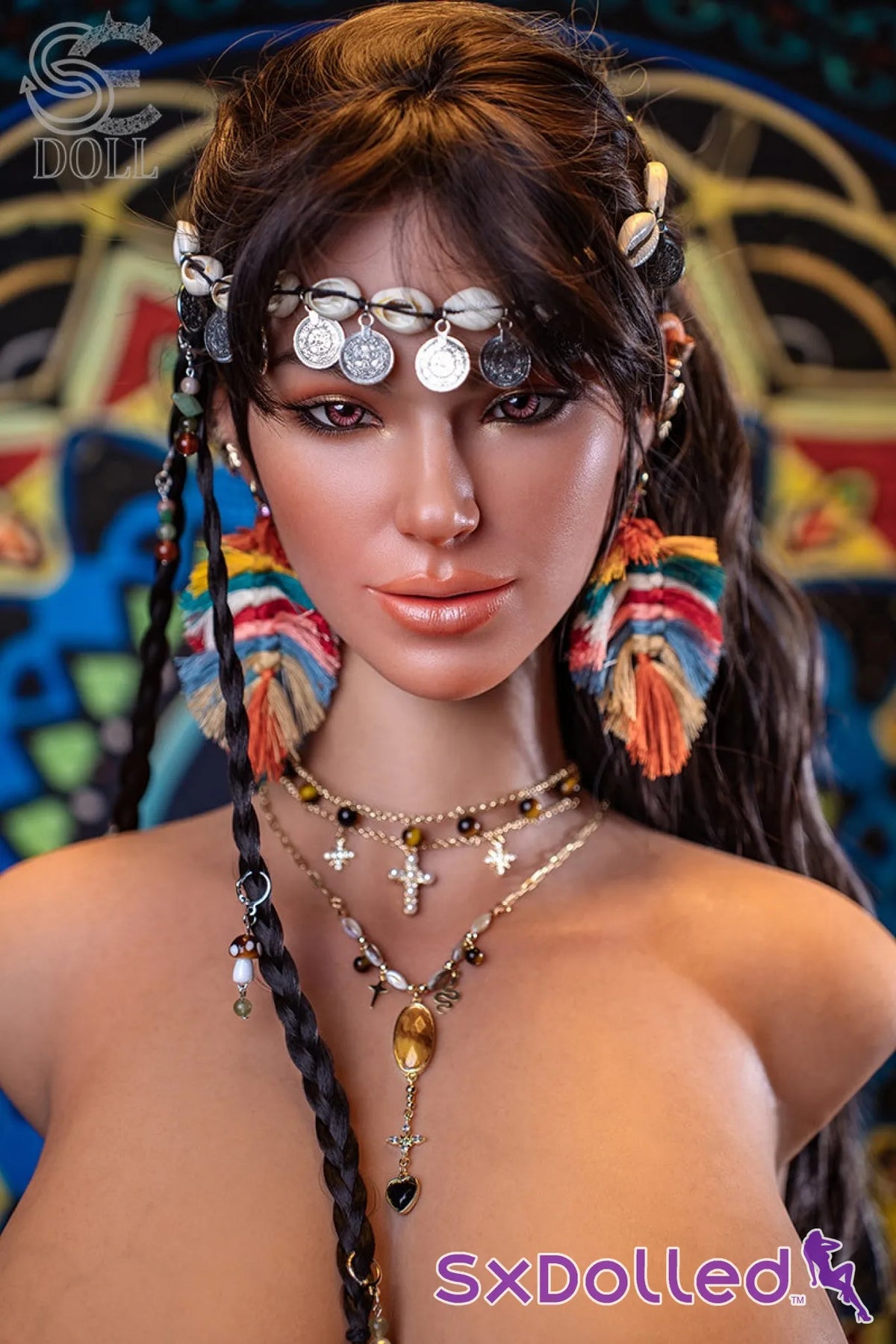 Aria Knox.B (G-Cup) (111cm) | Egyptian Sex Doll Torso | SE Doll - G-Cup / 111cm / Brunette - Sex Torso