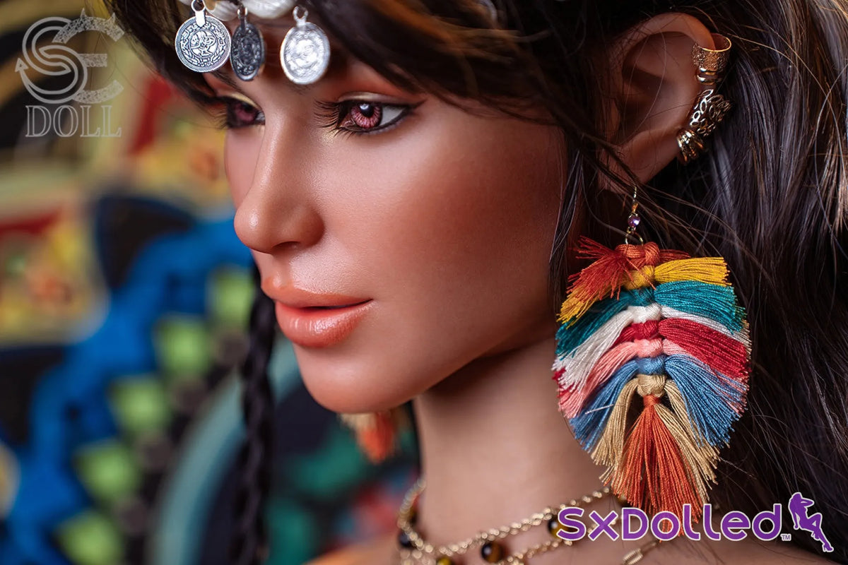 Aria Knox.B (G-Cup) (111cm) | Egyptian Sex Doll Torso | SE Doll - G-Cup / 111cm / Brunette - Sex Torso