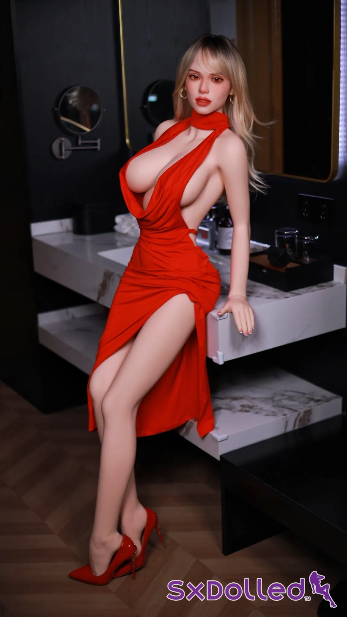 Arlette B (E-Cup) (166cm) | Blonde American Sex Doll | Fire Doll E-Cup / 166cm / Blonde Sex Doll