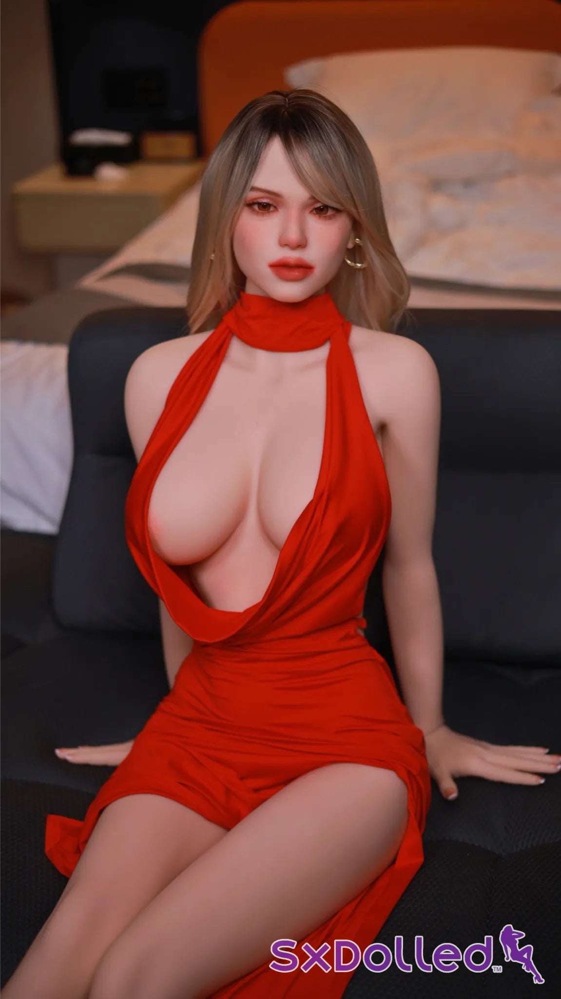 Arlette B (E-Cup) (166cm) | Blonde American Sex Doll | Fire Doll E-Cup / 166cm / Blonde Sex Doll