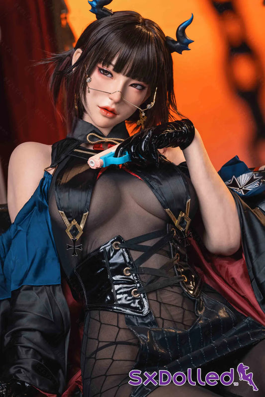 Arlise (E-Cup) (162cm) | Silicone Asian Demon Cosplay Sex Doll | AITIA E-Cup / 162cm / Brunette Sex Doll