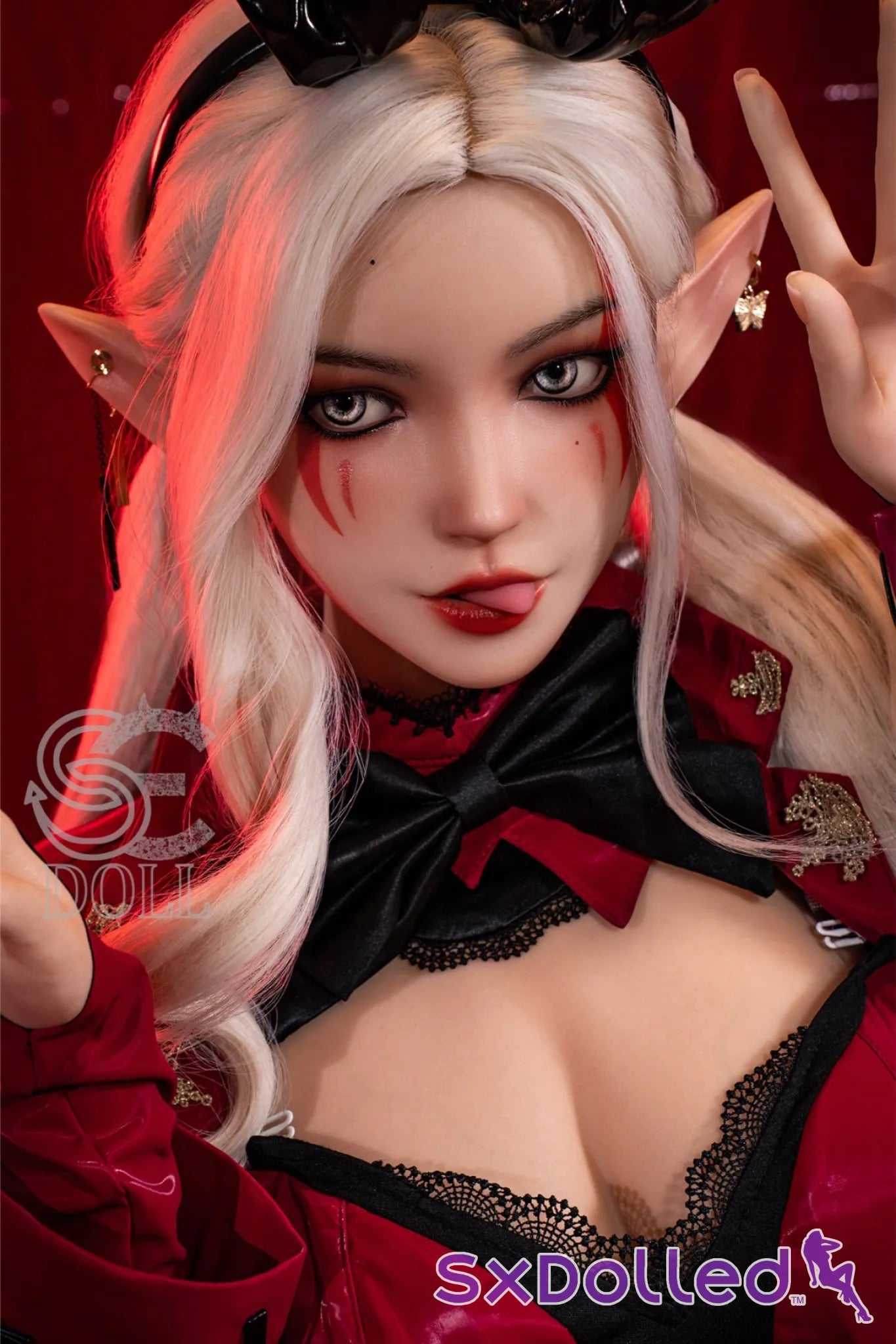 Aryana.A (D Cup) (155cm) | White Hair Cosplay Sex Doll | SE Doll D Cup / 155cm / White Sex Doll