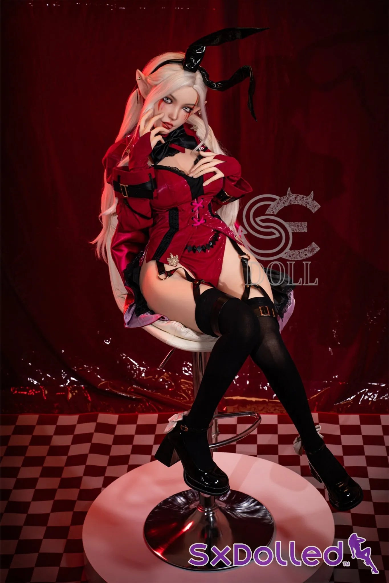 Aryana.A (D Cup) (155cm) | White Hair Cosplay Sex Doll | SE Doll D Cup / 155cm / White Sex Doll