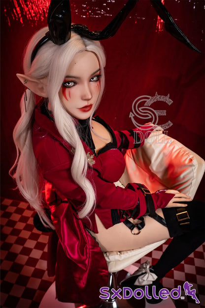 Aryana.A (D Cup) (155cm) | White Hair Cosplay Sex Doll | SE Doll D Cup / 155cm / White Sex Doll