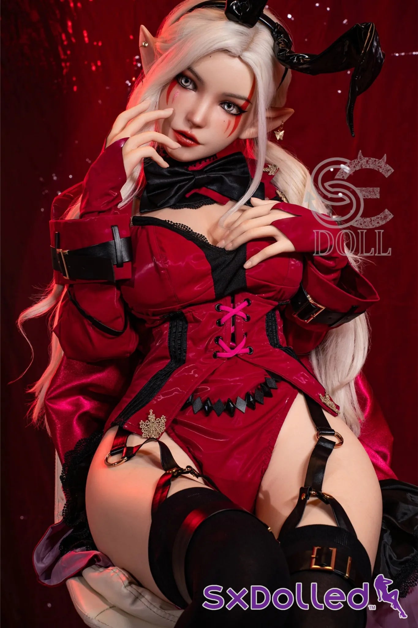 Aryana.A (D Cup) (155cm) | White Hair Cosplay Sex Doll | SE Doll D Cup / 155cm / White Sex Doll