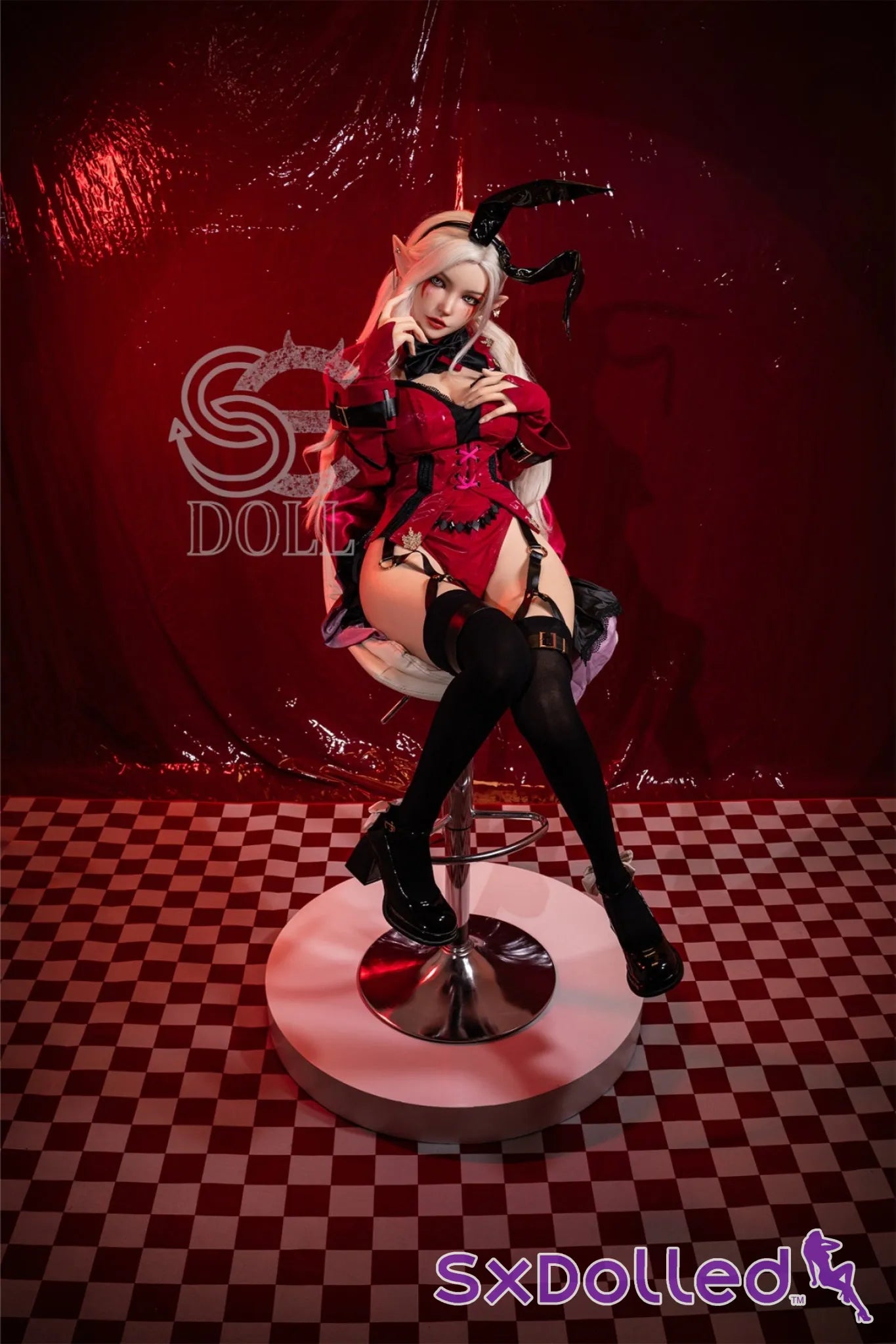 Aryana.A (D Cup) (155cm) | White Hair Cosplay Sex Doll | SE Doll D Cup / 155cm / White Sex Doll
