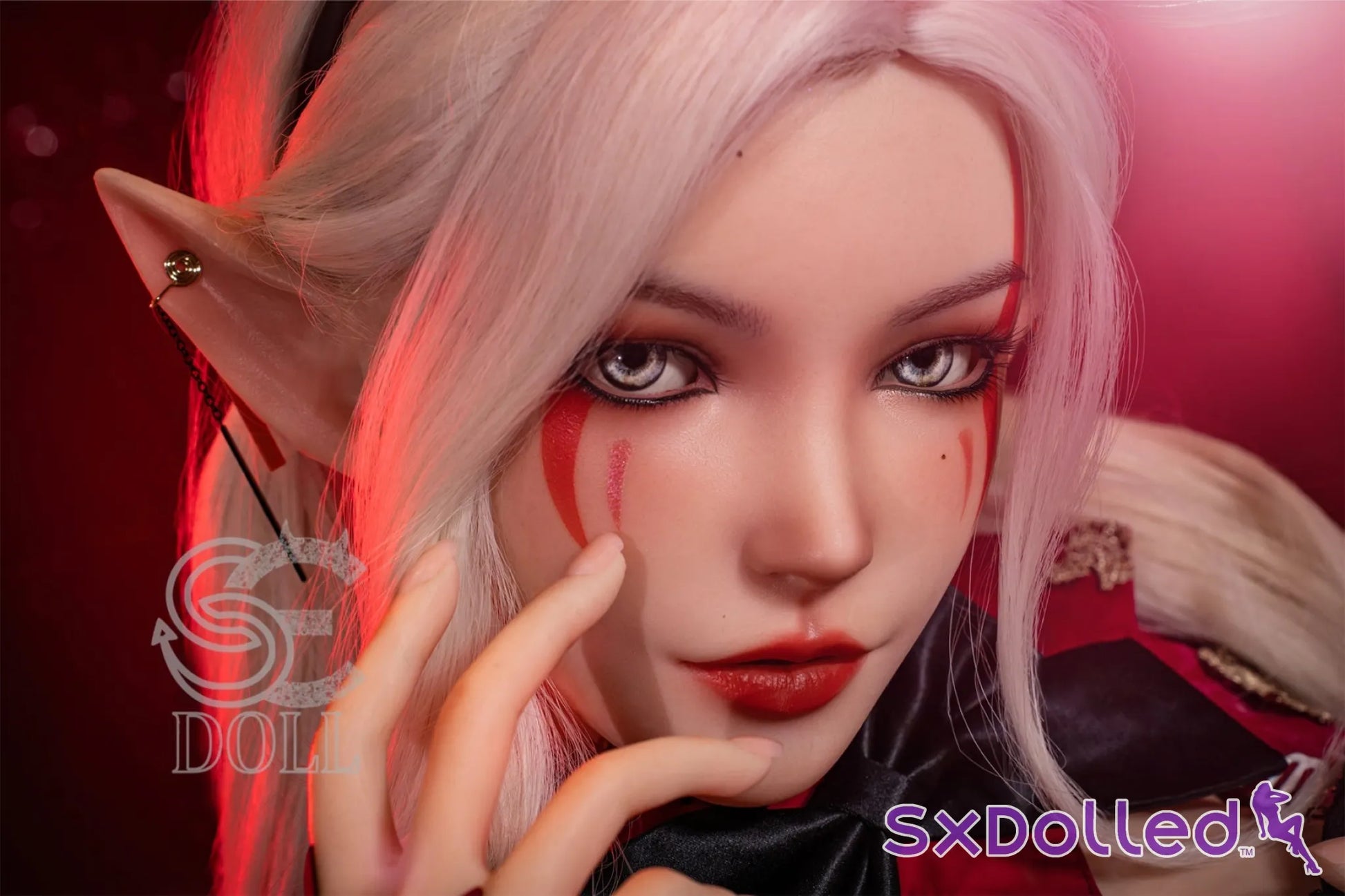 Aryana.A (D Cup) (155cm) | White Hair Cosplay Sex Doll | SE Doll D Cup / 155cm / White Sex Doll