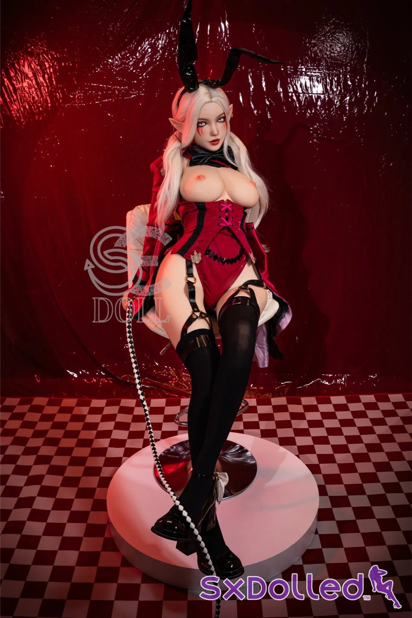 Aryana.A (D Cup) (155cm) | White Hair Cosplay Sex Doll | SE Doll D Cup / 155cm / White Sex Doll