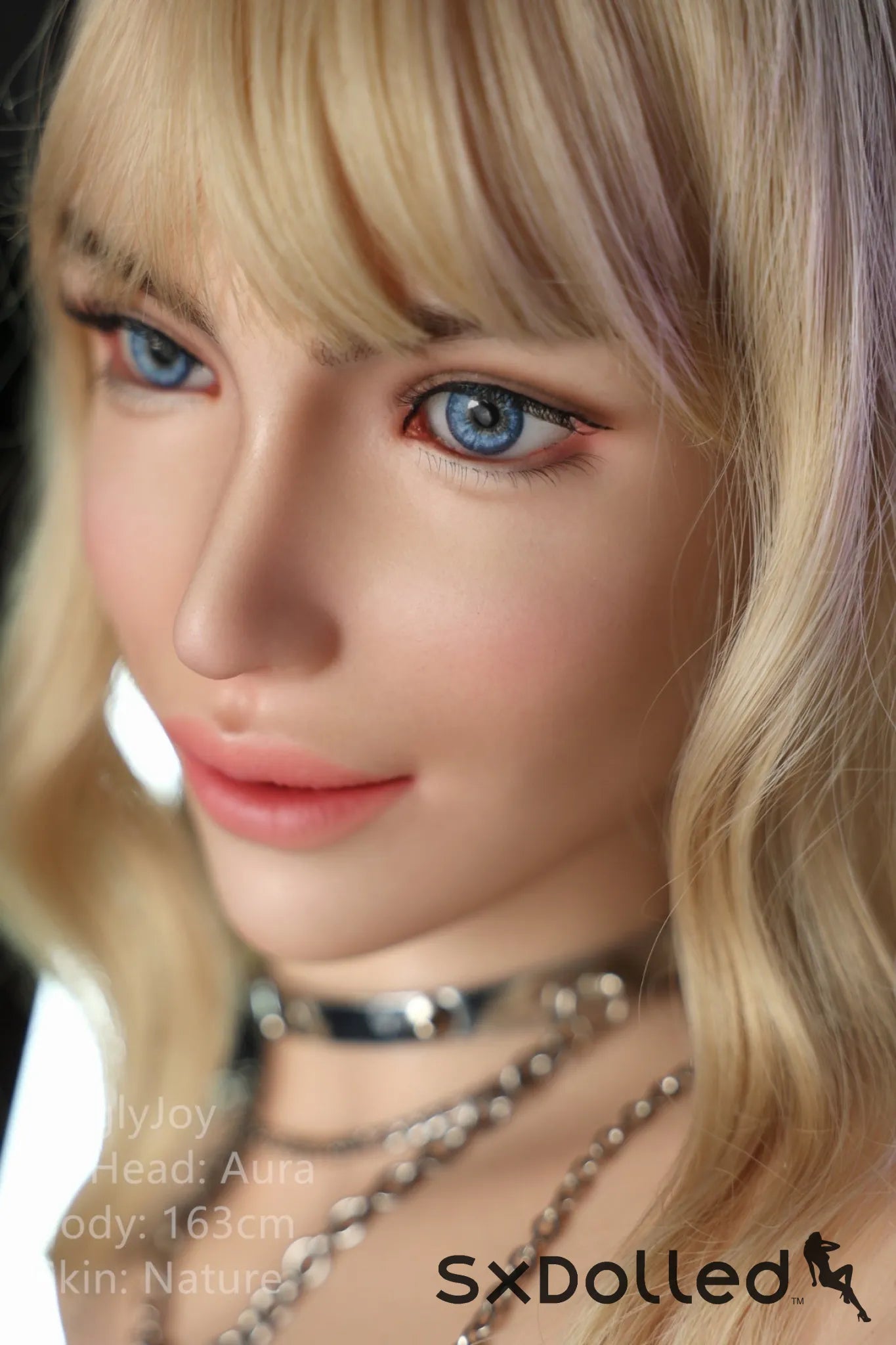 Aura (E-Cup) (163cm) | Curvy Happy Blonde AI Sex Doll | JigglyJoy E-Cup / 163cm / Blonde Sex Doll