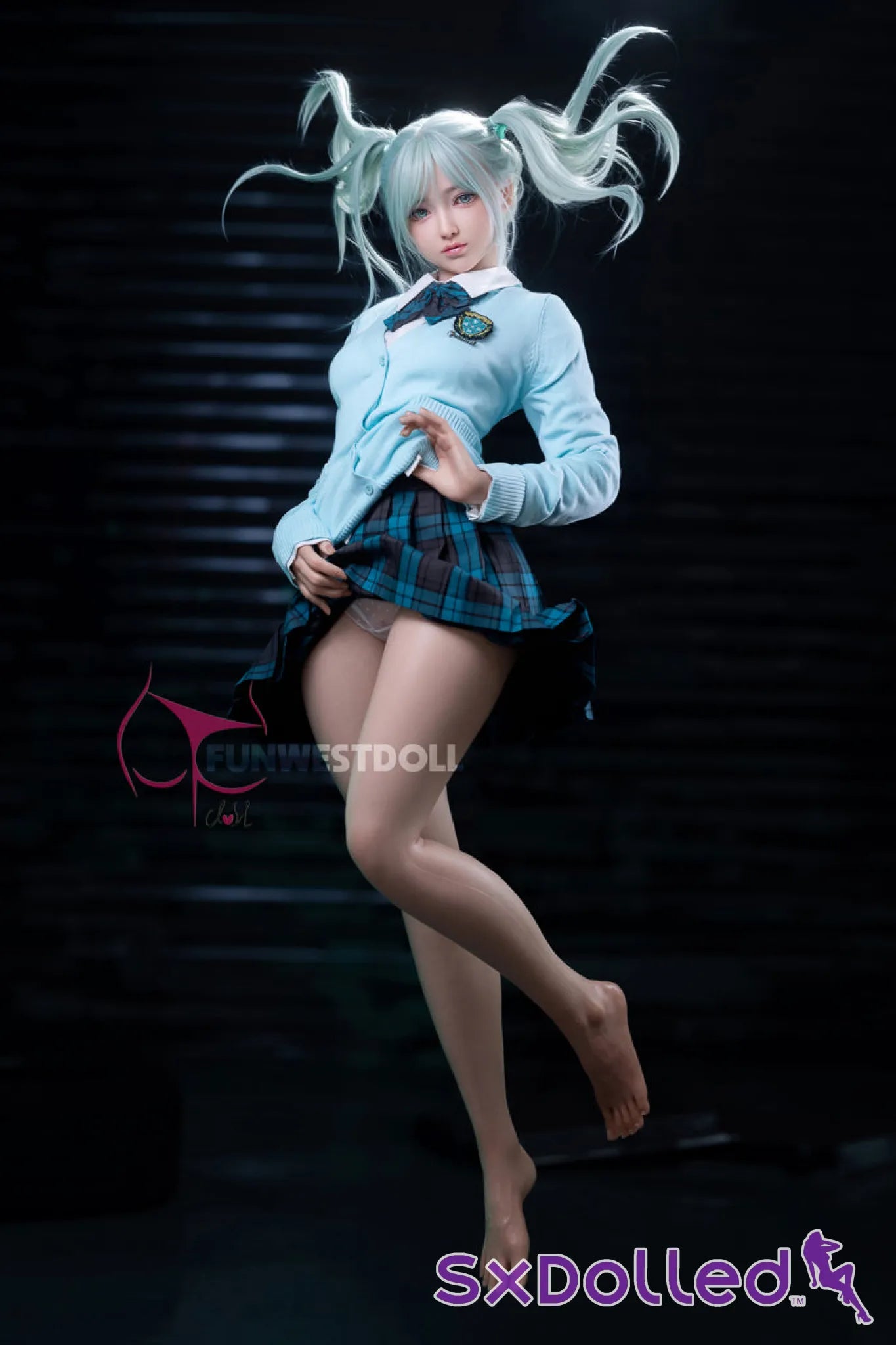 Avina (A-Cup) (159cm) | Sex Doll A-Cup / 159cm / Blue Sex Doll