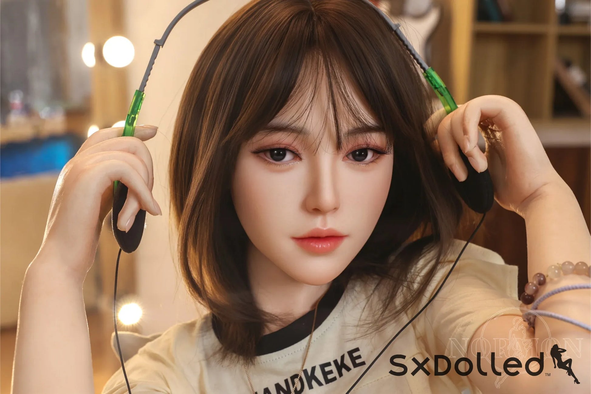 Awen (D-Cup) (150cm) | Brunette Asian Sex Doll | Normon Doll D-Cup / 150cm / Brunette Sex Doll