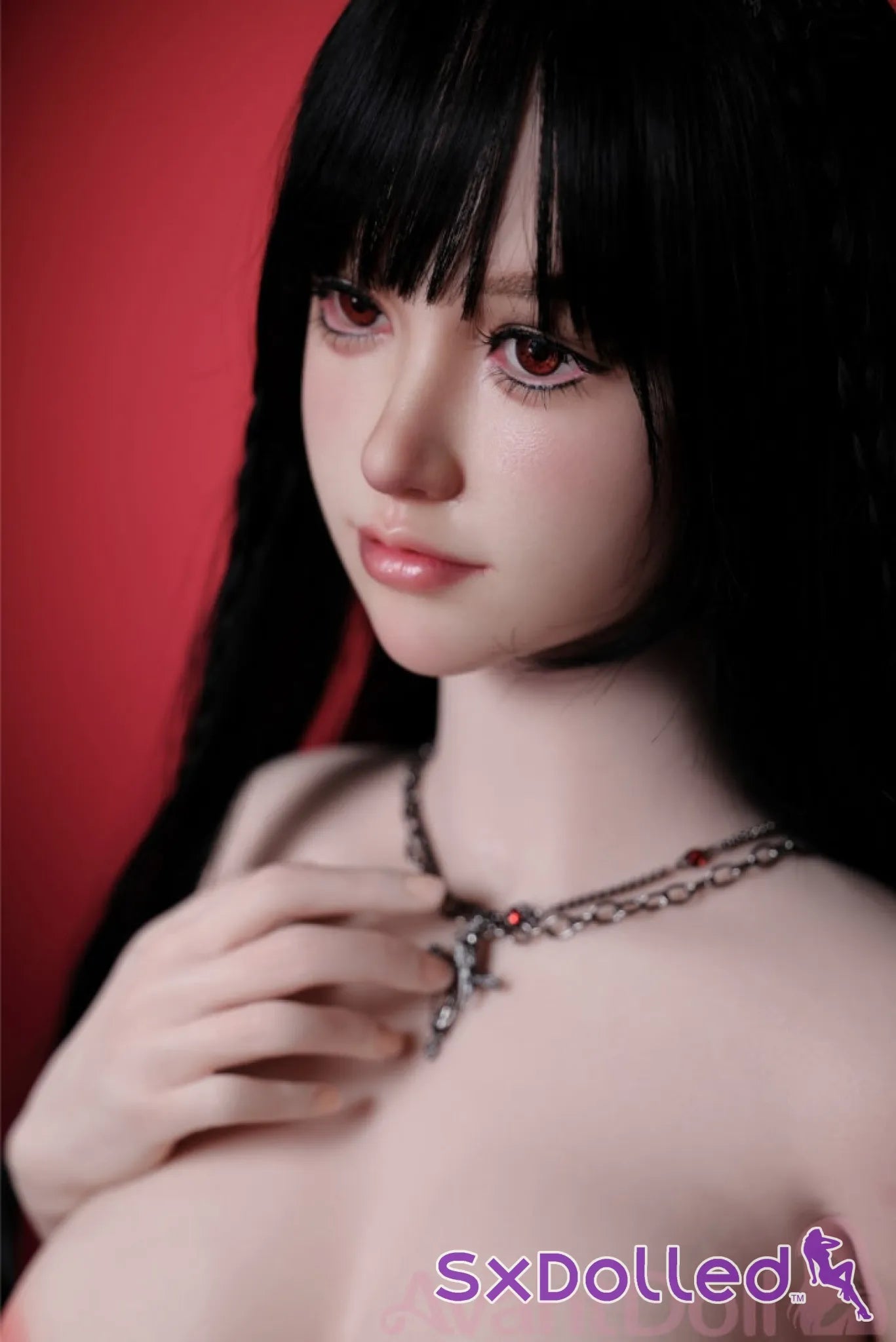 Ayaka A (F-Cup) (165cm) | Caucasian Goth Sex Doll | Avant Doll F-Cup / 165cm / Black Sex Doll