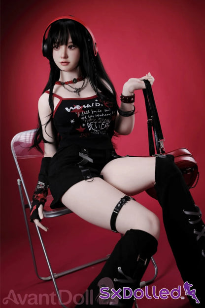 Ayaka A (F-Cup) (165cm) | Caucasian Goth Sex Doll | Avant Doll F-Cup / 165cm / Black Sex Doll