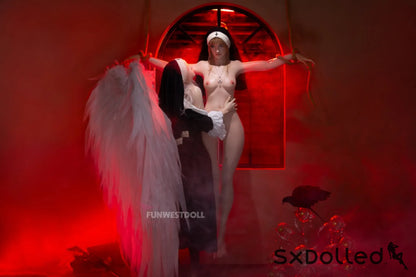 Bella C (A-Cup) (159cm) | Angel Nun Cosplay Sex Doll | Funwest Doll A-Cup / 159cm / Blonde Sex Doll