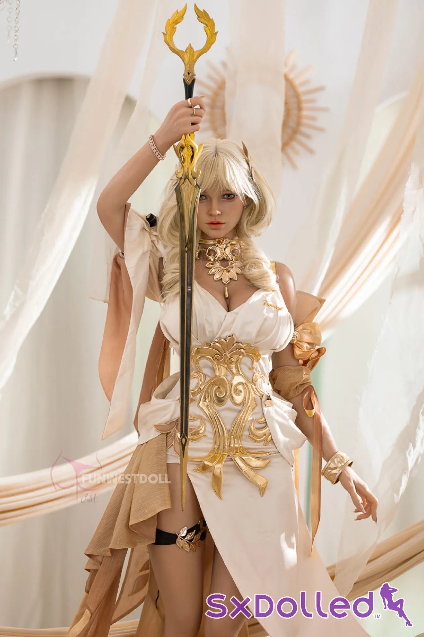 Bella D (G-Cup) (157cm) | Goddess Cosplay Sex Doll | Funwest Doll G-Cup / 157cm / Blonde Sex Doll