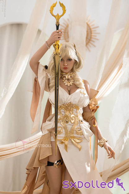 Bella D (G-Cup) (157cm) | Goddess Cosplay Sex Doll | Funwest Doll G-Cup / 157cm / Blonde Sex Doll