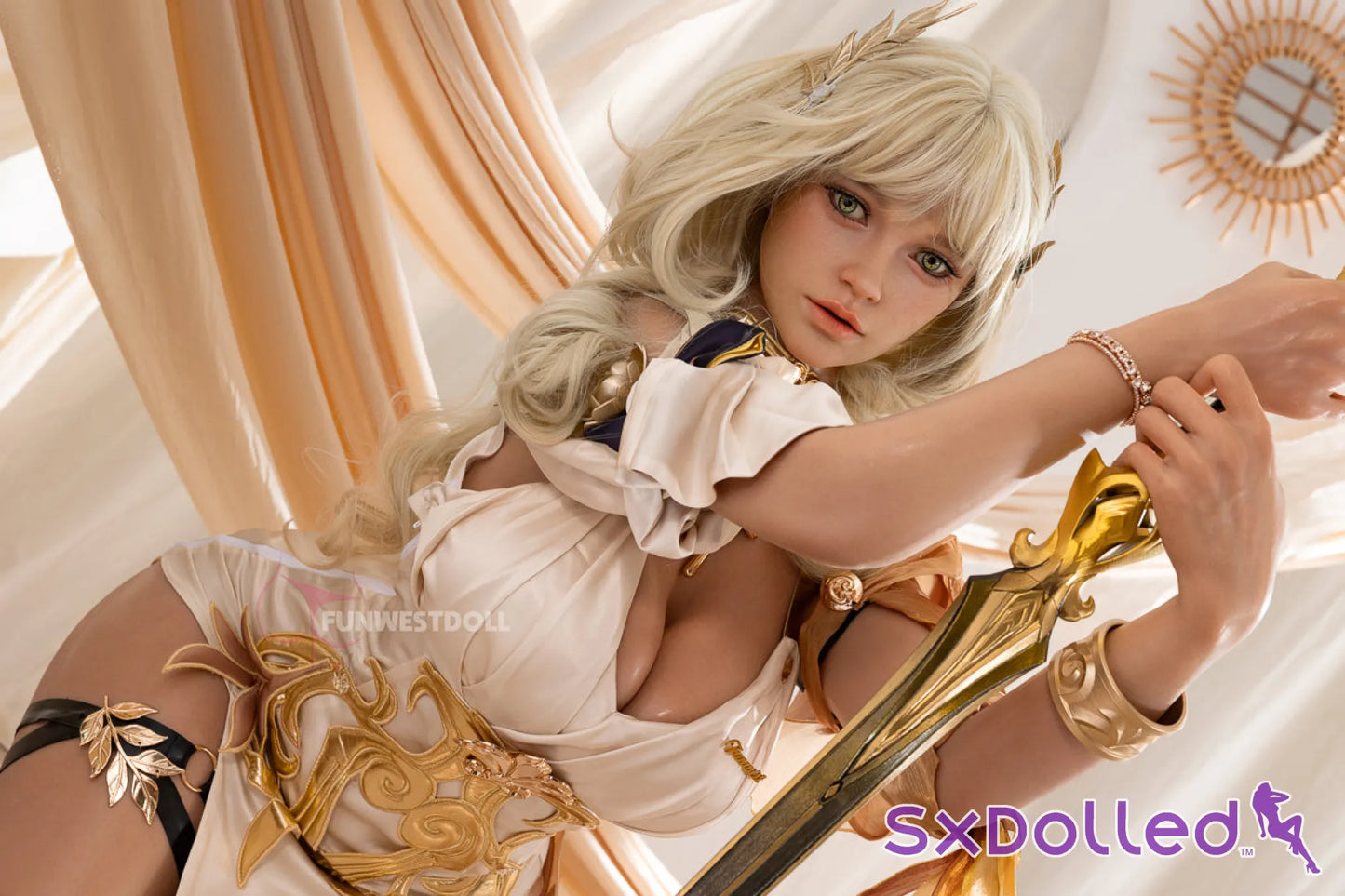 Bella D (G-Cup) (157cm) | Goddess Cosplay Sex Doll | Funwest Doll G-Cup / 157cm / Blonde Sex Doll