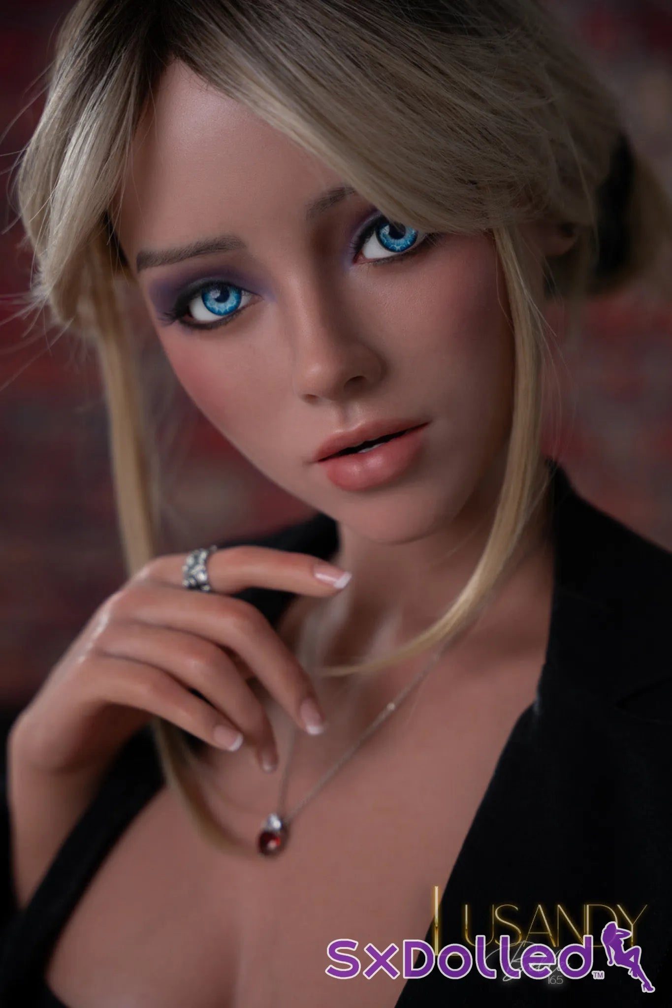 Belle E (E-Cup) (165cm) | Blonde Office Assistant Sex Doll | Lusandy E-Cup / 165cm / Ombre Sex Doll