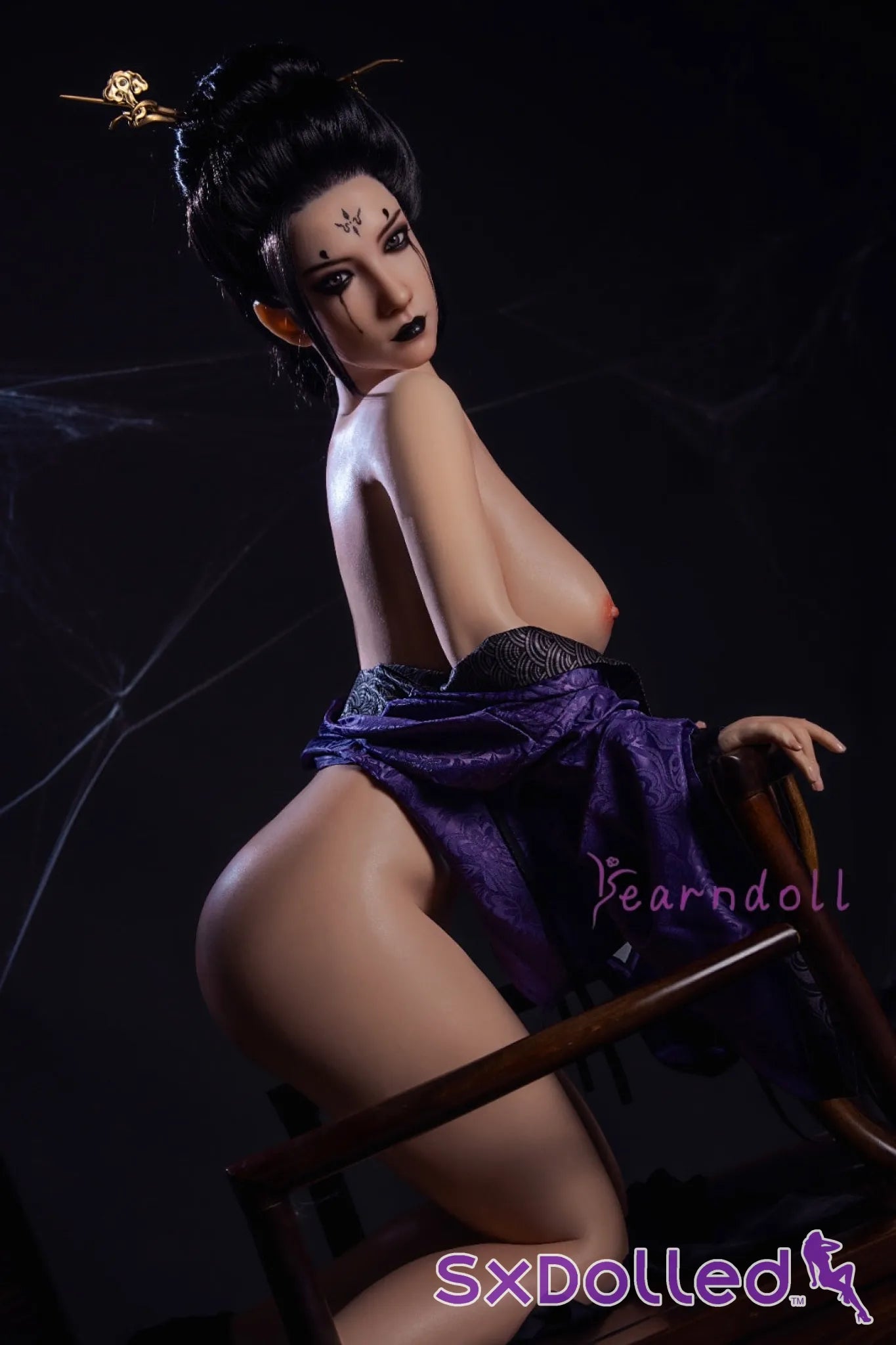 Bora (E-Cup) (168cm) | Halloween Cosplay Sex Doll | Yearn Doll E-Cup / 168cm / Black Sex Doll