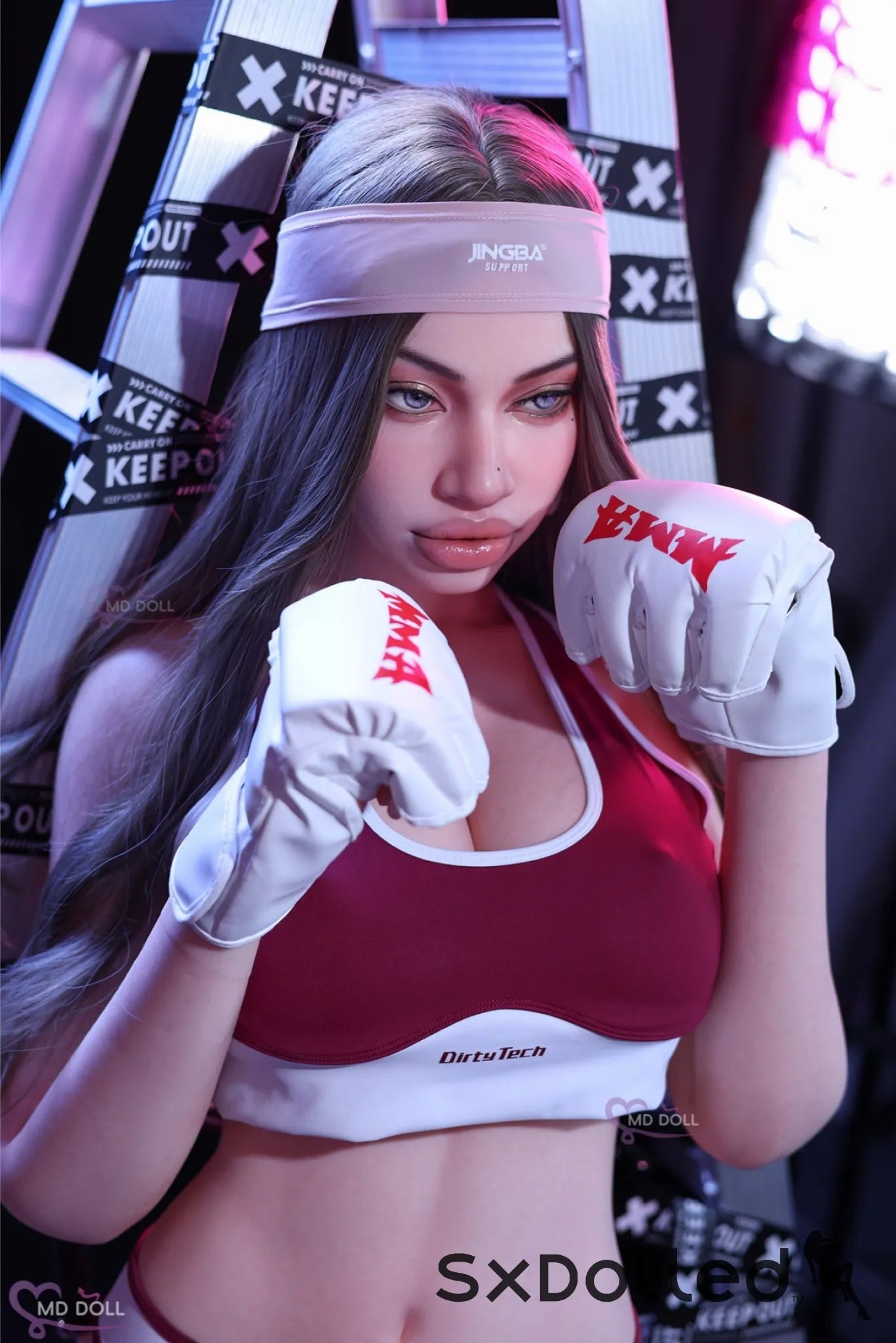 Brianna A (F-Cup) (166cm) | Female MMA Fighter Sex Doll | MD Doll F-Cup / 166cm / Brunette Sex Doll